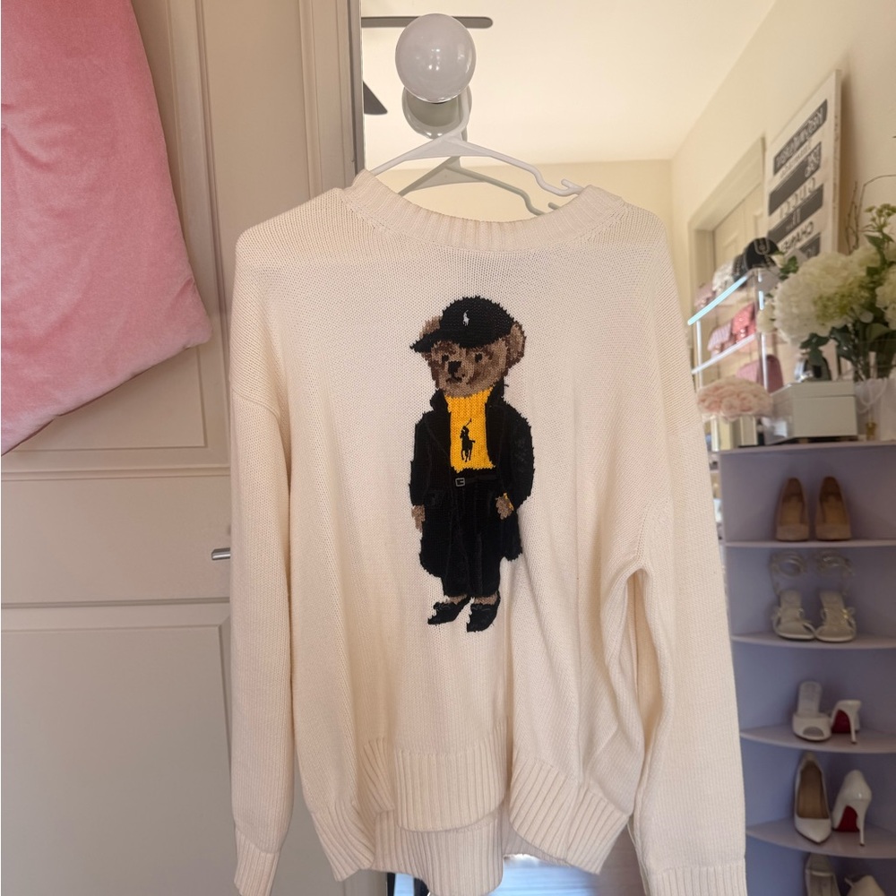 Ralph Lauren Bear Sweater L